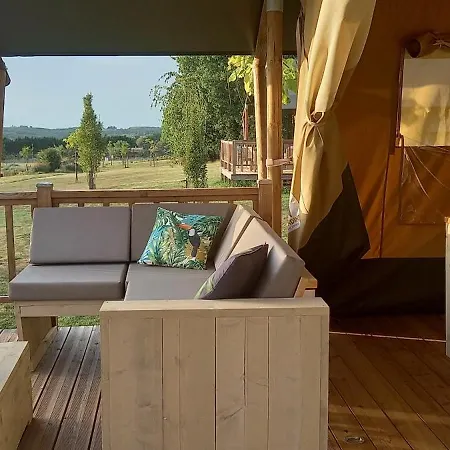 Luxury tent Safari Monpazier En Pleine Nature